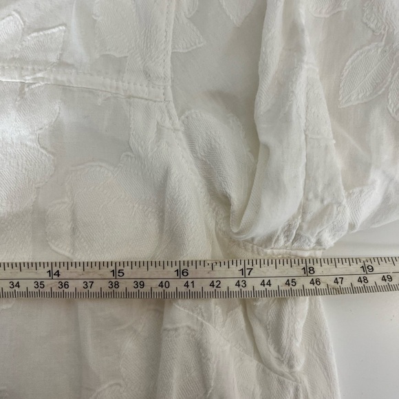 TOMMY Bahama Womens Size Small Summer style Top White 100% Cotton - Picture 5 of 8